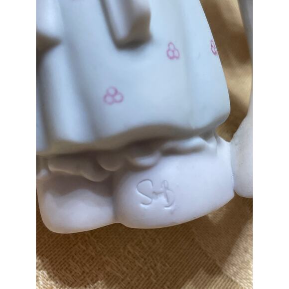 Precious Moments Figurine Sharing the Good News Together 1990 #C0111 Collectors - Picture 6 of 8